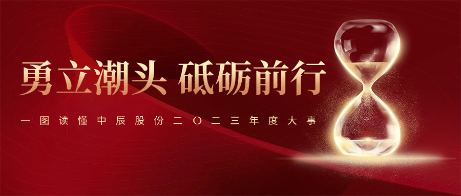 【勇立潮头 砥砺前行】一图读懂尊龙凯时股份二〇二三年度大事